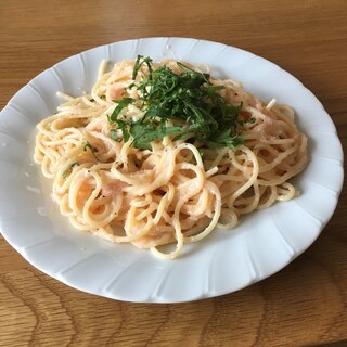 明太子クリームパスタ♪